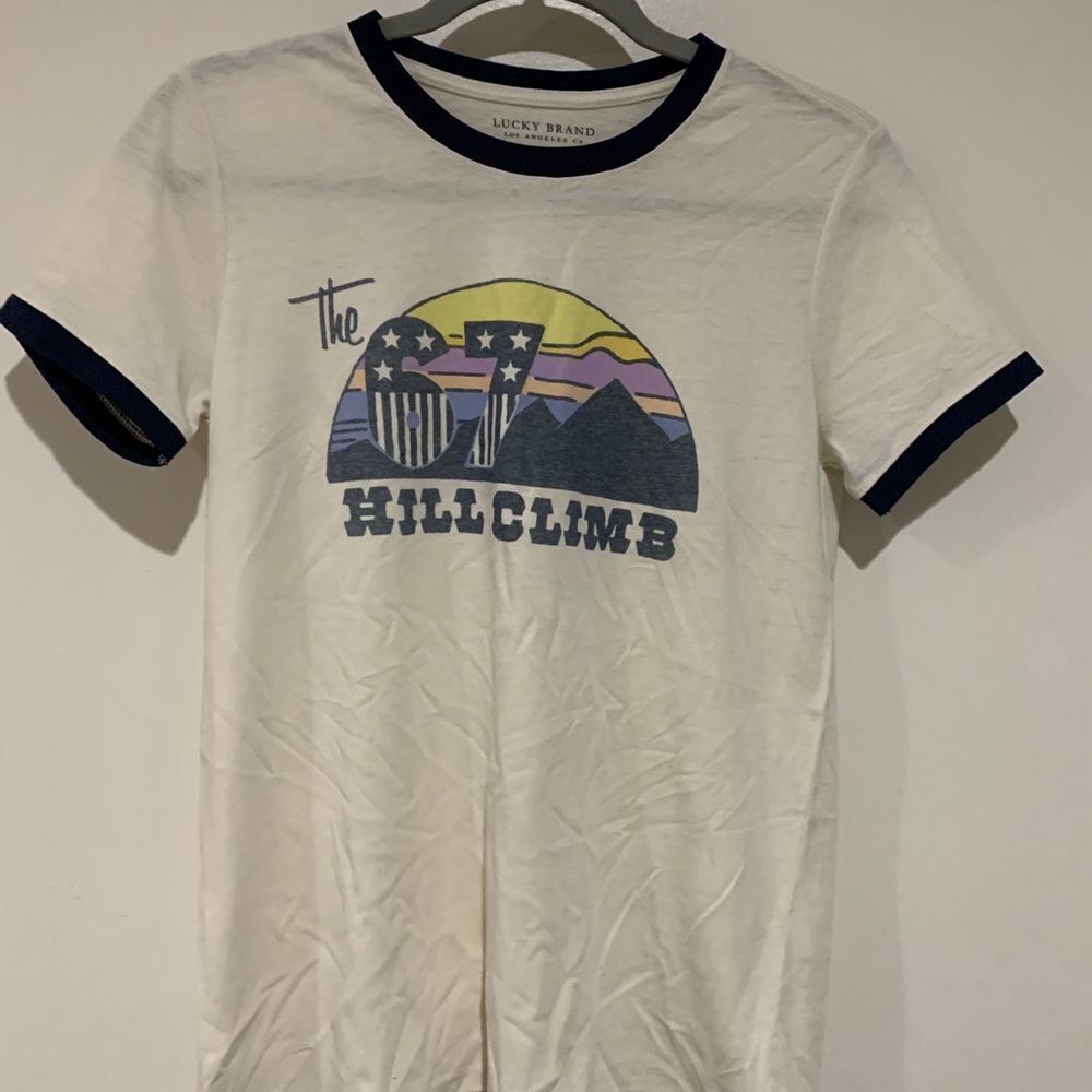 Lucky Brand The 67 Hill Climb Tee New Lucky Brand The 67 Hill Climb Tee New